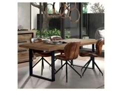 Table De Repas 170 Cm Bois Tropical - PEYTON