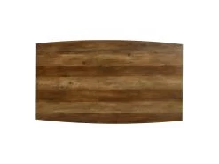 Table De Repas Rectangulaire Bois/Métal - GIDAN N°1 -Magasin de meubles de restaurant table a manger 21976623