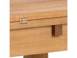 Alma Table De Salle à Manger Pliable, Huilée, Plaquée Chêne. -Magasin de meubles de restaurant table a manger 22046615