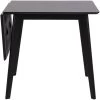 Roxby Table à Manger Avec 1 Plateau Supplémentaire De 40 Cm, De, Noir. -Magasin de meubles de restaurant table a manger 22046973