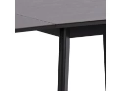 Roxby Table à Manger Avec 1 Plateau Supplémentaire De 40 Cm, De, Noir. -Magasin de meubles de restaurant table a manger 22046979