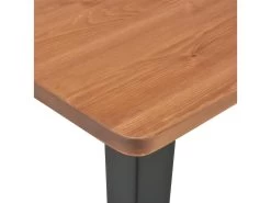 Table De Bar Noir 60x60x108 Cm Pinède Et Acier 10 Table De Bar Noir 60x60x108 Cm Pinède Et Acier -Magasin de meubles de restaurant table a manger 22070903