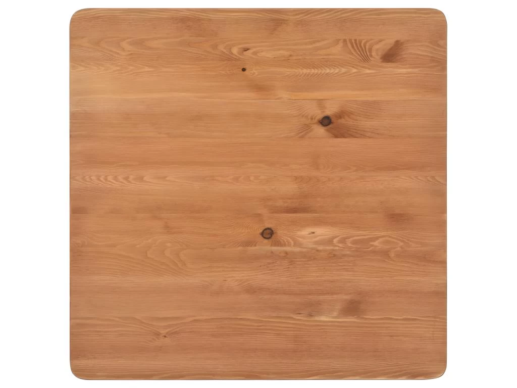 Table De Bar Noir 60x60x108 Cm Pinède Et Acier 6 Table De Bar Noir 60x60x108 Cm Pinède Et Acier – Image 4