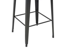 Table De Bar Noir 60x60x108 Cm Pinède Et Acier 12 Table De Bar Noir 60x60x108 Cm Pinède Et Acier -Magasin de meubles de restaurant table a manger 22070907