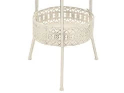 Table De Bistro Style Vintage Ronde Métal 40 X 70 Cm Blanc 12 Table De Bistro Style Vintage Ronde Métal 40 X 70 Cm Blanc -Magasin de meubles de restaurant table a manger 22070941