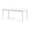 Venedig Table De Salle à Manger 95 X 180 Cm, Blanc. 2 Venedig Table De Salle à Manger 95 X 180 Cm, Blanc. -Magasin de meubles de restaurant table a manger 22086105
