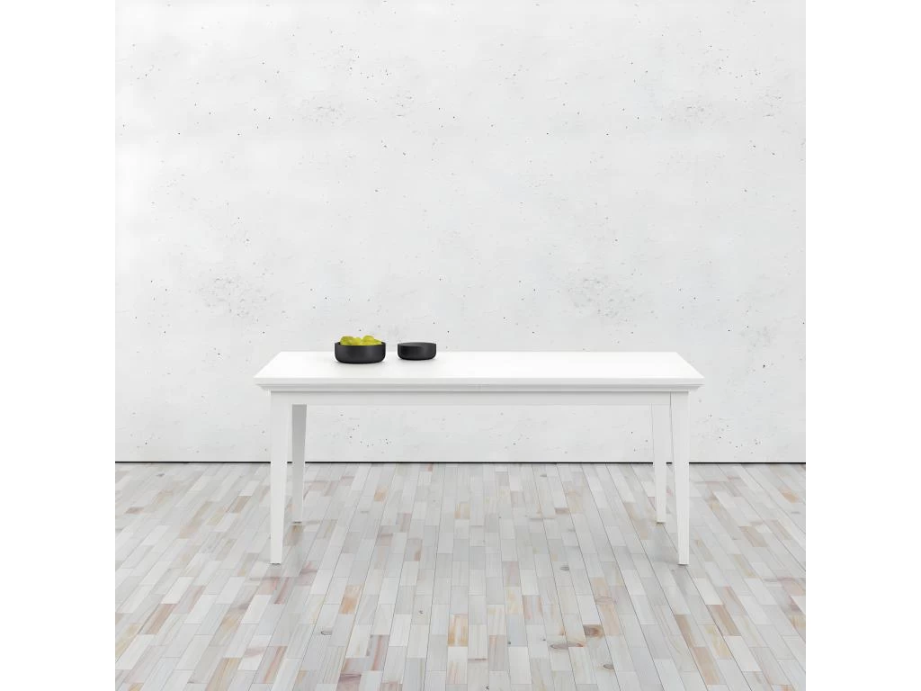 Venedig Table De Salle à Manger 95 X 180 Cm, Blanc. 10 Venedig Table De Salle à Manger 95 X 180 Cm, Blanc. – Image 8
