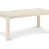 Veneto Table De Salle à Manger 90x180 Cm, Finition Chêne Délavé Blanc.Avec De La Place Pour 2 Extensions, Finition Chêne Délavé Blanc. -Magasin de meubles de restaurant table a manger 22114969