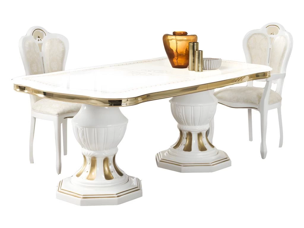 Table De Repas Ovale Avec Allonge - ADELE - Table De Repas : L 185/230 X L 105 X H 75 Cm 5 Table De Repas Ovale Avec Allonge - ADELE - Table De Repas : L 185/230 X L 105 X H 75 Cm – Image 3