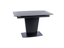 Table à Manger Extensible 120-160 X 85 X 76 Cm - Gris Foncé -Magasin de meubles de restaurant table a manger 22731451