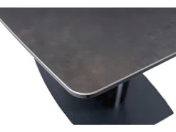 Table à Manger Extensible 120-160 X 85 X 76 Cm - Gris Foncé -Magasin de meubles de restaurant table a manger 22731453