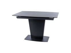 Table à Manger Extensible 120-160 X 85 X 76 Cm - Gris Foncé -Magasin de meubles de restaurant table a manger 22731461