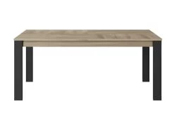 Table Rectangulaire à Rallonge 180/237 Cm Clay - Naturel Clair -Magasin de meubles de restaurant table a manger 22963797