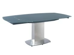 Table à Manger Extensible TALICIA - Verre Trempé & Métal - 6 à 8 Couverts - Coloris Gris 21 Table à Manger Extensible TALICIA - Verre Trempé & Métal - 6 à 8 Couverts - Coloris Gris -Magasin de meubles de restaurant table a manger 330241