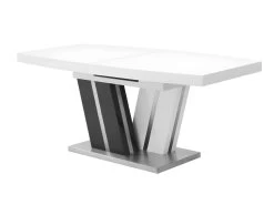 Table à Manger Extensible NOAMI II - 6 à 8 Couverts - MDF Laqué Gris Et Blanc 15 Table à Manger Extensible NOAMI II - 6 à 8 Couverts - MDF Laqué Gris Et Blanc -Magasin de meubles de restaurant table a manger 397773