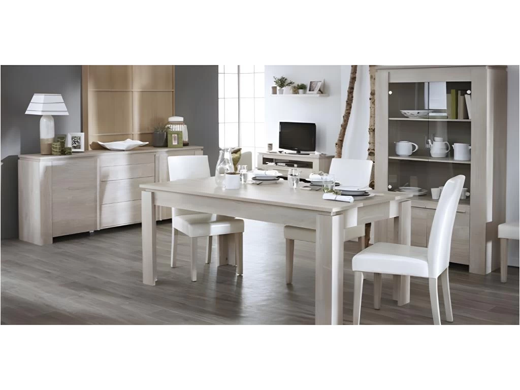 Table De Salle à Manger Comptesse 170x90 - Chêne 5 Table De Salle à Manger Comptesse 170x90 - Chêne – Image 3