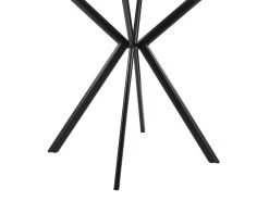 Table Salle à Manger Cuisine Pour 2 Personnes MDF Et Métal 60 Cm X 60 Cm Noir 03_0004116 11 Table Salle à Manger Cuisine Pour 2 Personnes MDF Et Métal 60 Cm X 60 Cm Noir 03_0004116 -Magasin de meubles de restaurant table a manger 8940133