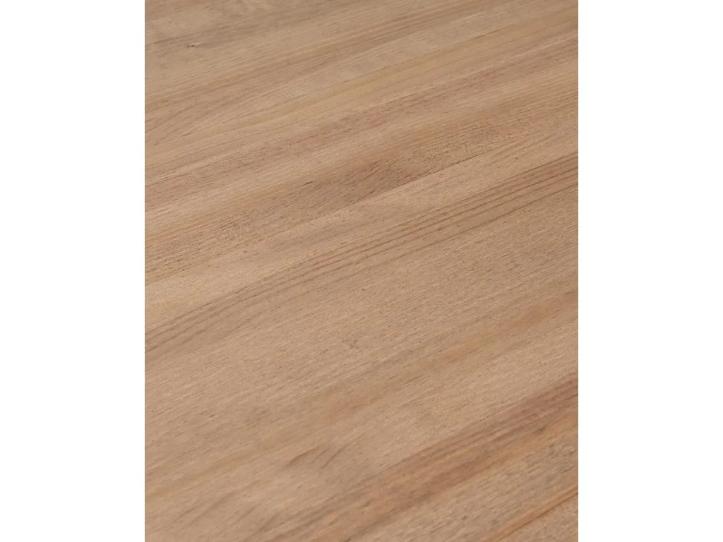 Table à Manger Nina Chêne Foncé Et Noir 180x80cm 5 Table à Manger Nina Chêne Foncé Et Noir 180x80cm – Image 3