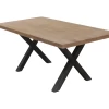 Table à Manger 180 Cm Pieds X Classic - Naturel -Magasin de meubles de restaurant table a manger 8943103