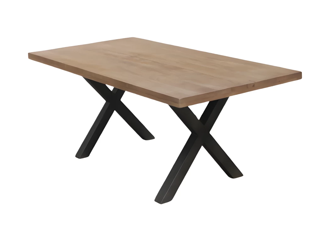 Table à Manger 180 Cm Pieds X Classic - Naturel 3 Table à Manger 180 Cm Pieds X Classic - Naturel