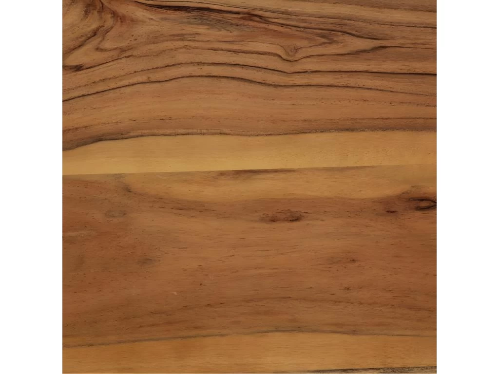 Table De Salon Salle à Manger Design Bois D'acacia Et Acier 75 Cm 0902308 6 Table De Salon Salle à Manger Design Bois D'acacia Et Acier 75 Cm 0902308 – Image 4