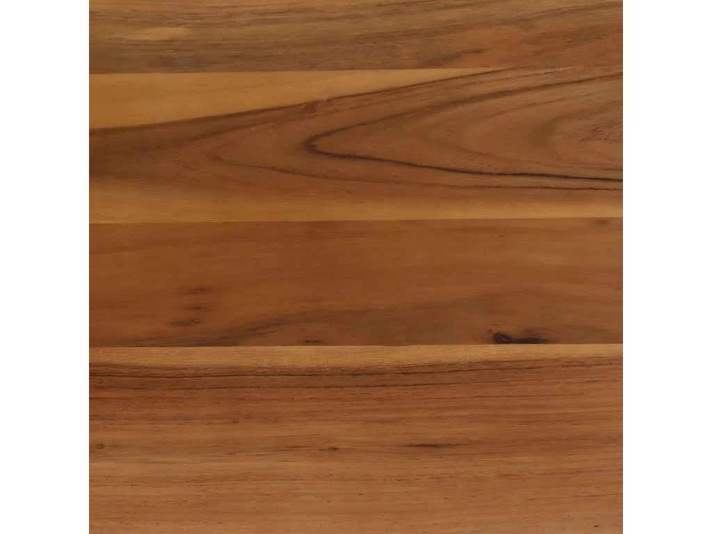 Table De Salon Salle à Manger Design Bois D'acacia Et Acier 75 Cm 0902308 7 Table De Salon Salle à Manger Design Bois D'acacia Et Acier 75 Cm 0902308 – Image 5