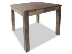 Table De Salon Salle à Manger Design Bois De Récupération Massif 82x80x76 Cm 0902189 9 Table De Salon Salle à Manger Design Bois De Récupération Massif 82x80x76 Cm 0902189 -Magasin de meubles de restaurant table a manger 8944215