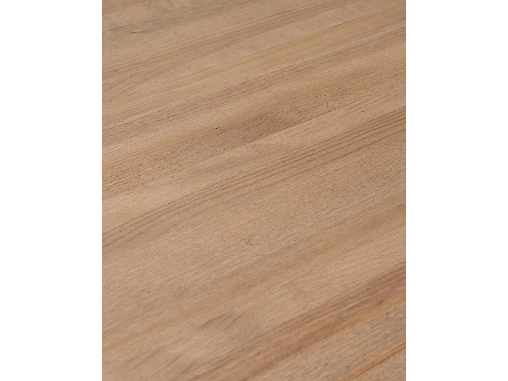 Table à Manger Gala Chêne Foncé Et Noir 140cm 6 Table à Manger Gala Chêne Foncé Et Noir 140cm – Image 4