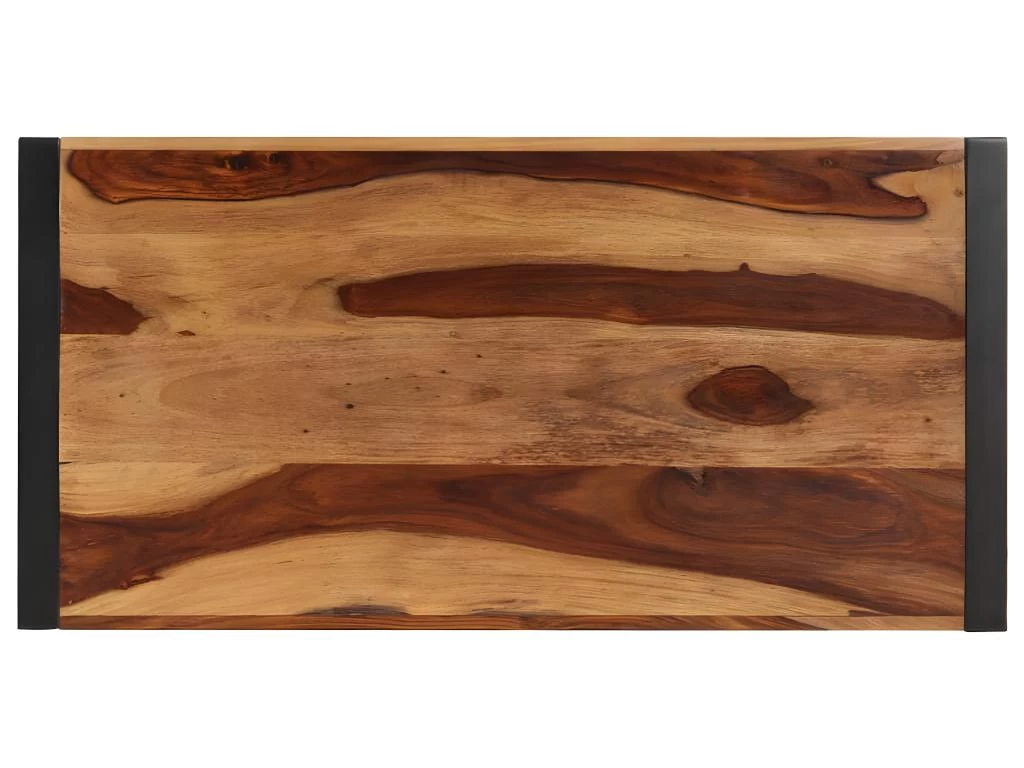 Table De Salon Salle à Manger Design 120 Cm Bois De Sesham Solide 0902135 7 Table De Salon Salle à Manger Design 120 Cm Bois De Sesham Solide 0902135 – Image 5