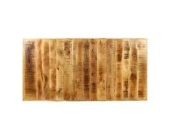 Table De Salon Salle à Manger Design Bois De Manguier Brut 180 Cm 0902317 -Magasin de meubles de restaurant table a manger 8944331