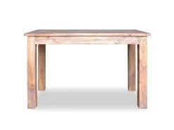 Table De Salon Salle à Manger Design Bois De Récupération 120 X 60 X 77 Cm 0902178 -Magasin de meubles de restaurant table a manger 8944389