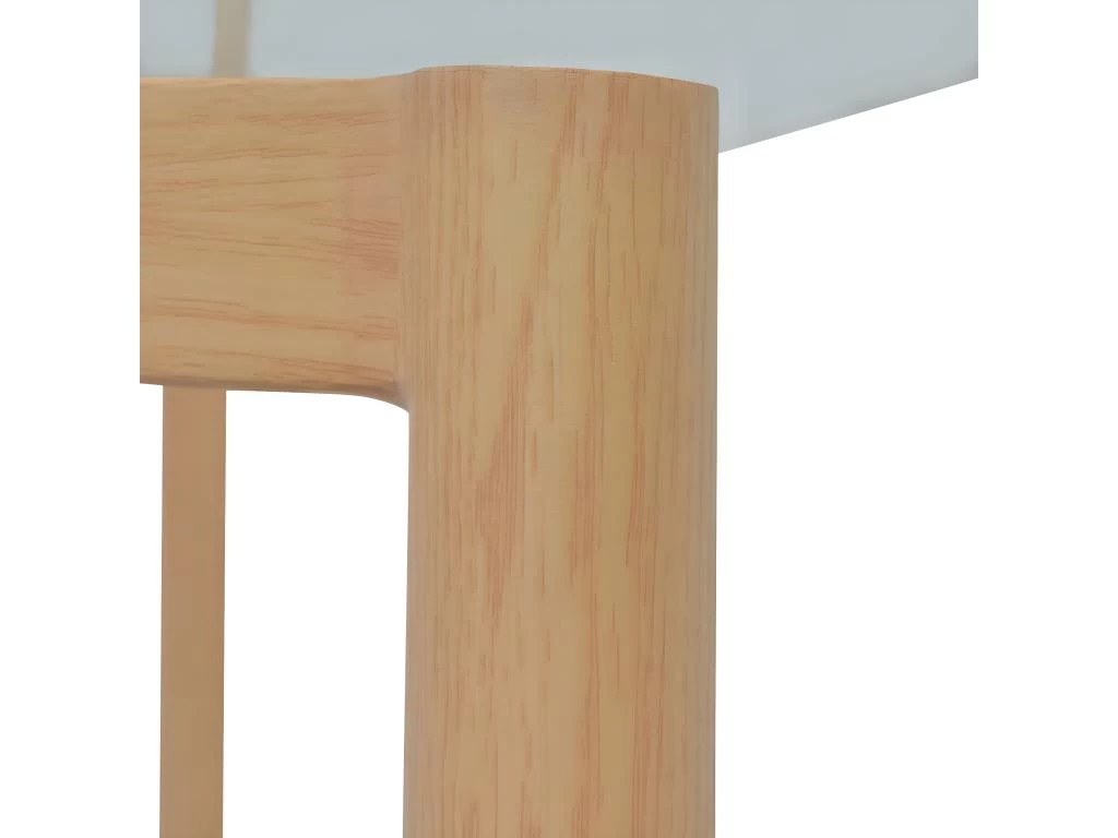 Table De Salon Salle à Manger Design 120 Cm Marron 0902130 5 Table De Salon Salle à Manger Design 120 Cm Marron 0902130 – Image 3