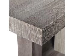 Table De Salon Salle à Manger Dîner Design Mdf Aspect De Chêne 0902238 -Magasin de meubles de restaurant table a manger 8945417