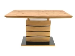 Table De Repas Extensible 140/180 Cm Décor Chêne Artisan - LEANDRE 9 Table De Repas Extensible 140/180 Cm Décor Chêne Artisan - LEANDRE -Magasin de meubles de restaurant table a manger 8946261