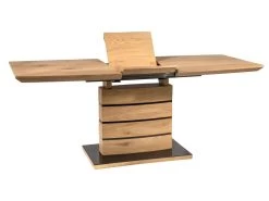 Table De Repas Extensible 140/180 Cm Décor Chêne Artisan - LEANDRE 11 Table De Repas Extensible 140/180 Cm Décor Chêne Artisan - LEANDRE -Magasin de meubles de restaurant table a manger 8946265