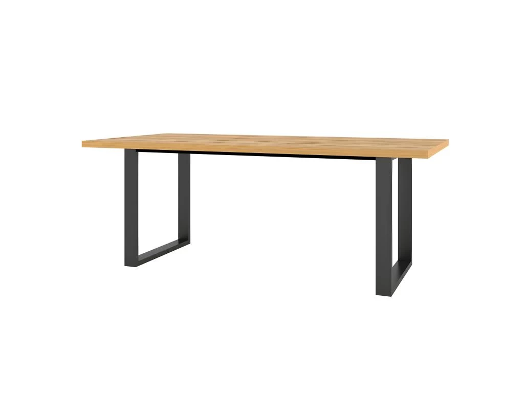 Table 8 Personnes Pour Salle à Manger Collection MILO Coloris Chêne. 3 Table 8 Personnes Pour Salle à Manger Collection MILO Coloris Chêne.