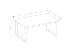 Table 8 Personnes Pour Salle à Manger Collection MILO Coloris Chêne. 7 Table 8 Personnes Pour Salle à Manger Collection MILO Coloris Chêne. -Magasin de meubles de restaurant table a manger 9536215