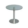 Table De Repas Ronde En Verre - ALINA -Magasin de meubles de restaurant table basse 11123875