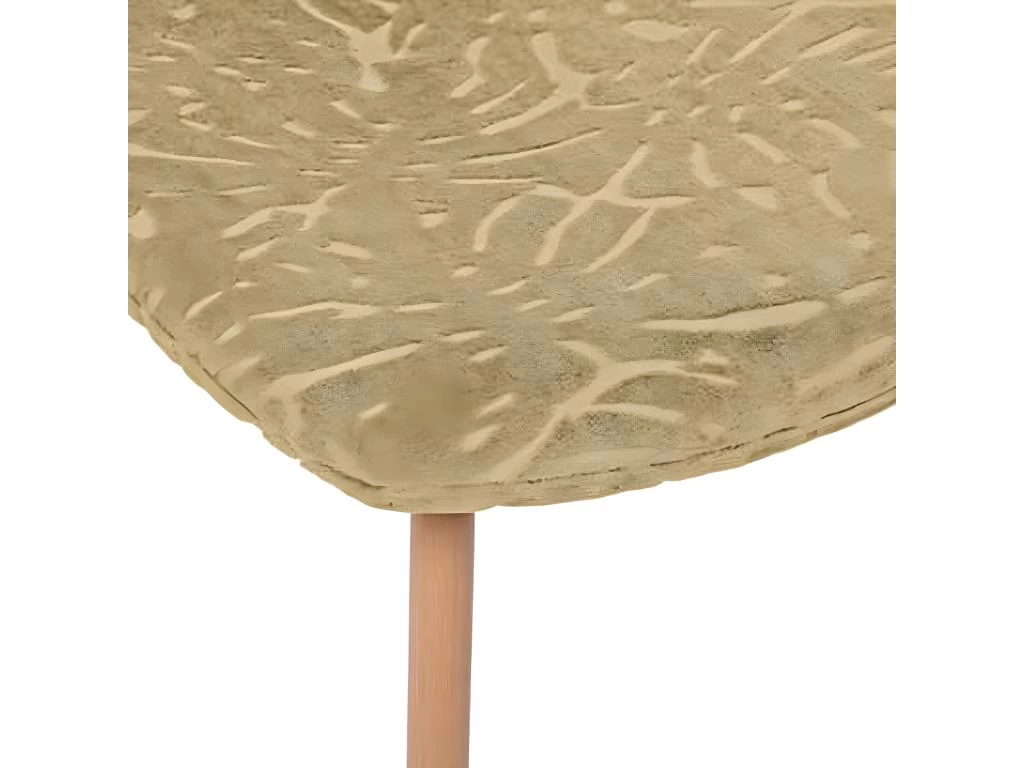 Ensemble De 4 Chaises Jaune 44x51x86 6 Ensemble De 4 Chaises Jaune 44x51x86 – Image 4